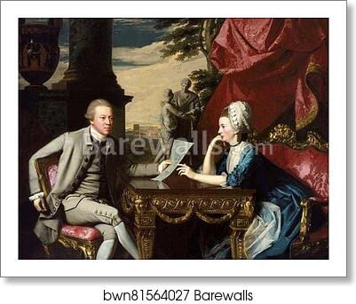 Mr. and Mrs. Ralph Izard (Alice Delancey) by John Singleton Copley, Art Print Mr. and Mrs. Ralph Izard (Alice Delancey) by John Singleton Copley, Art Print