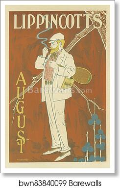 Le Revue "Lippincott's Magazine" (Août), publiée à Philadelphie by William Carqueville, Art Print Le Revue "Lippincott's Magazine" (Août), publiée à Philadelphie by William Carqueville, Art Print