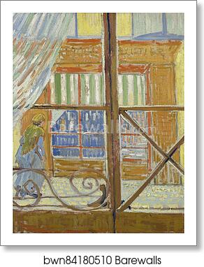 View of a butcher's shop by Vincent Van Gogh, Art Print