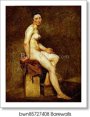 Mlle Rose by Eugène Delacroix, Art Print