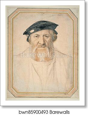 Portrait of Charles de Solier, Sieur de Morette by Hans Holbein The Younger, Art Print