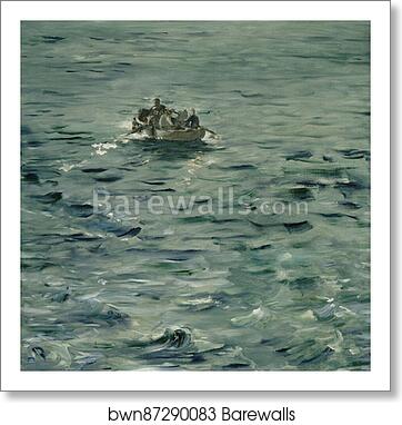 Rochefort's Escape by Édouard Manet, Art Print