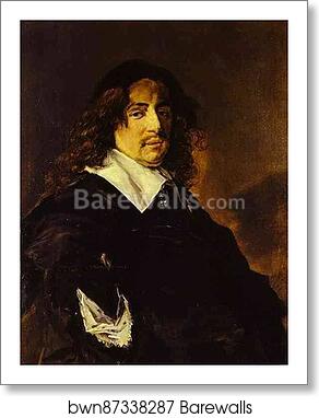 Portrait of a Man by Frans Hals, Art Print