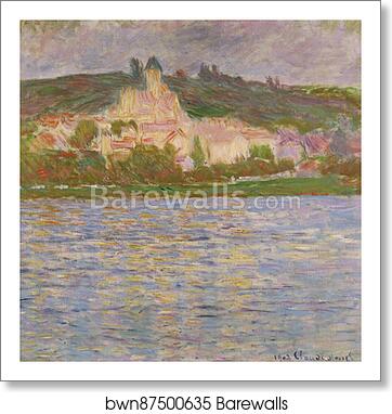Vétheuil by Claude Monet, Art Print