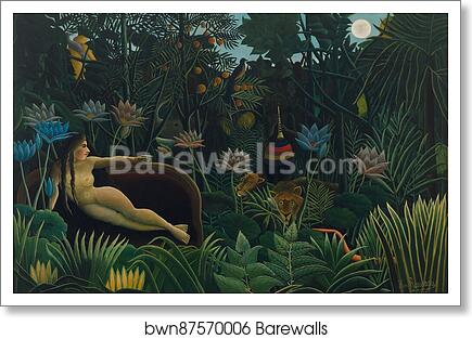 The Dream by Henri Rousseau, Art Print
