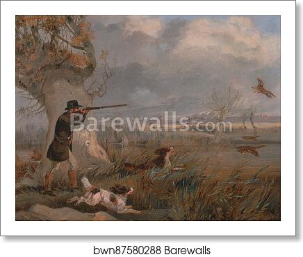 Duck Shooting by Henry Thomas Alken, Art Print