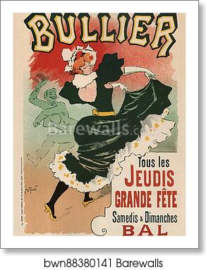 Le "Bal Bullier" by Georges Meunier, Art Print