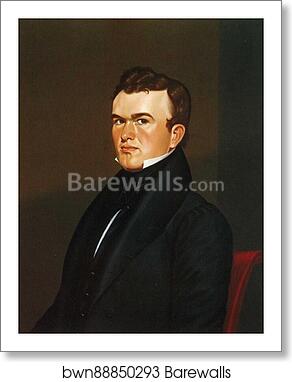 Self-Portait by George Caleb Bingham, Art Print