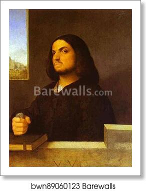 Portrait of a Venetian Gentleman by Giorgione, Art Print