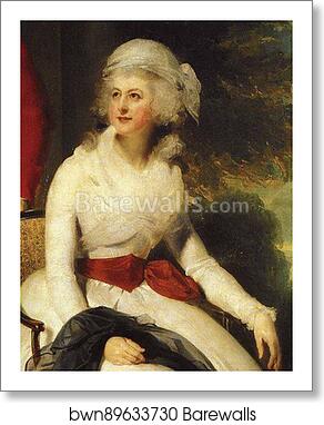 Mr and Mrs John Julius Angerstein. Detail by Sir Thomas Lawrence, Art Print