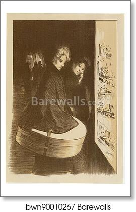 Dessin original pour les "Maîtres de l'Affiche" by Théophile Steinlen, Art Print Dessin original pour les "Maîtres de l'Affiche" by Théophile Steinlen, Art Print