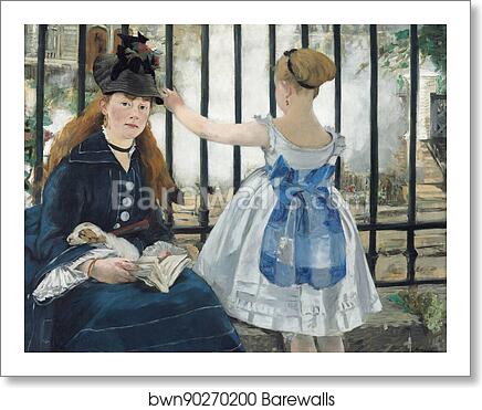 The Railway by Édouard Manet, Art Print