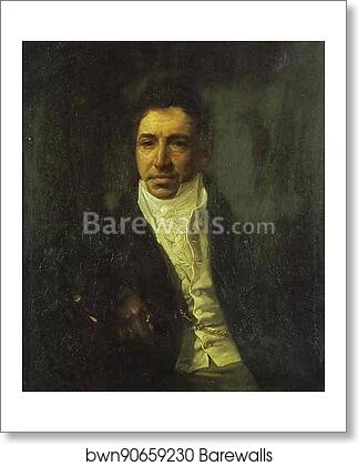 Portrait of the Secretary of State Piotr Kikin by Karl Brulloff, Art Print Portrait of the Secretary of State Piotr Kikin by Karl Brulloff, Art Print