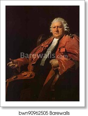 Portrait of Lord Newton by Sir Henry Raeburn, Art Print