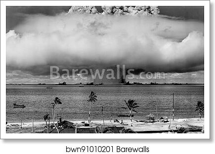 Atomic Bomb by United States Department Of Defense, Art Print