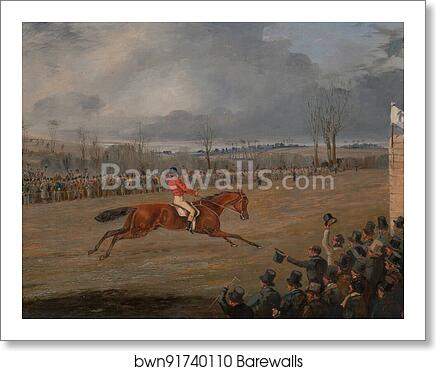 Scenes from a Seeplechase: The Winner by Henry Thomas Alken, Art Print