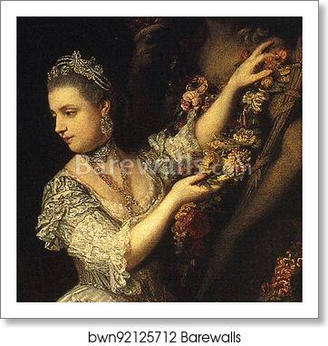 Lady Elizabeth Keppel. Detail by Sir Joshua Reynolds, Art Print Lady Elizabeth Keppel. Detail by Sir Joshua Reynolds, Art Print