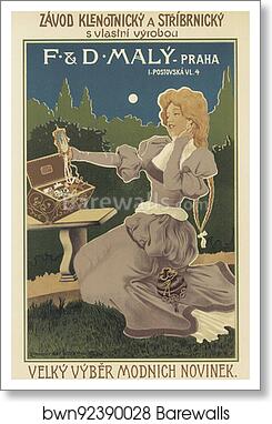 Maison de Bijouterie by Reisner, Art Print