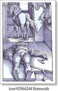 The Bewitched Groom by Hans Baldung, Called Grien, Art Print The Bewitched Groom by Hans Baldung, Called Grien, Art Print