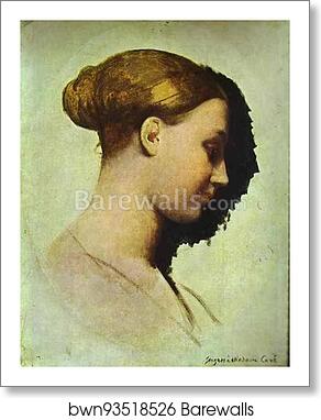 Portrait of Madame Cavé by Jean-Auguste-Dominique Ingres, Art Print Portrait of Madame Cavé by Jean-Auguste-Dominique Ingres, Art Print