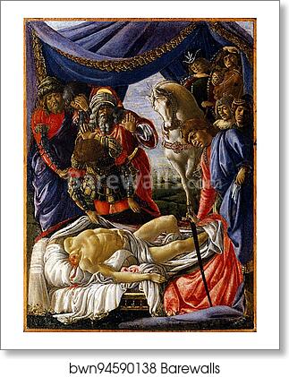 The Discovery of Holofernes' Corpse Judith Returns from the Enemy Camp at Bethulia by Sandro Botticelli, Art Print The Discovery of Holofernes' Corpse Judith Returns from the Enemy Camp at Bethulia by Sandro Botticelli, Art Print