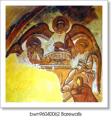 The Trinity by Theophanes The Greek, Art Print