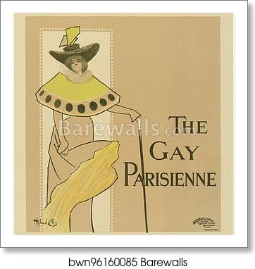 The Gay Parisienne by Fred Hyland And Leigh Ellis, Art Print