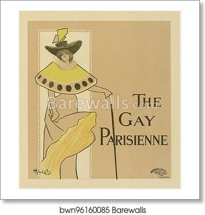 The Gay Parisienne by Fred Hyland And Leigh Ellis, Art Print The Gay Parisienne by Fred Hyland And Leigh Ellis, Art Print