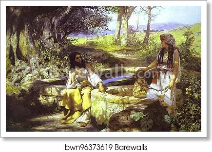 Christ and the Samaritan Woman by Henryk Hector Siemiradzki, Art Print