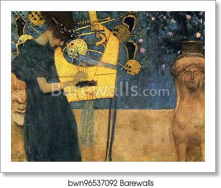 Music by Gustav Klimt, Art Print