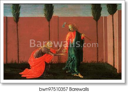 Noli Me Tangere by Sandro Botticelli, Art Print