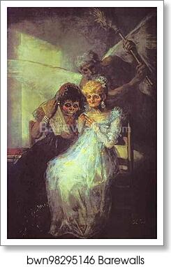 Time of the Old Women by Francisco De Goya Y Lucientes, Art Print Time of the Old Women by Francisco De Goya Y Lucientes, Art Print