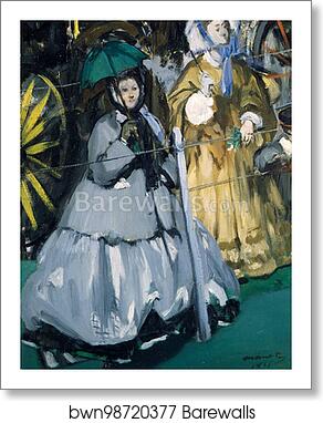 Women at the Races by Édouard Manet, Art Print