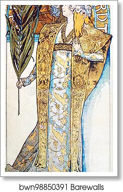Gismonda by Alphonse Mucha, Art Print