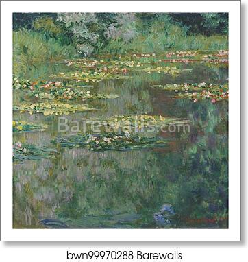 Le Bassin des Nympheas by Claude Monet, Art Print