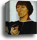 Portrait of Francesco d'Este by Rogier Van Der Weyden, Canvas Print
