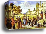 The Ordination of St. Stephen as Deacon by Vittore Carpaccio, Canvas Print