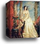 Portrait of Princess Zinaida Yusupova by Christina Robertson, Canvas Print