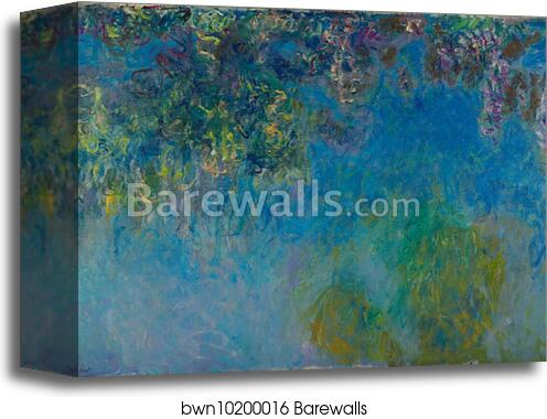 Wisteria by Claude Monet, Canvas Print