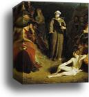 Homer Reciting His Poems. Detail by Sir Thomas Lawrence, Canvas Print