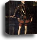 Portrait of Don Sebastian of Portugal by Sofonisba Anguissola, Canvas Print