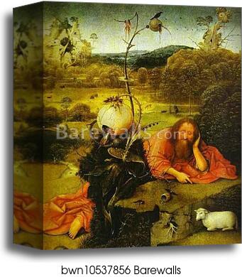 St. John the Baptist by Hieronymus Bosch, Canvas Print