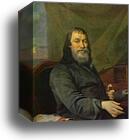 Portrait of I. K. Bilibin the Big by Dmitry Levitzky, Canvas Print