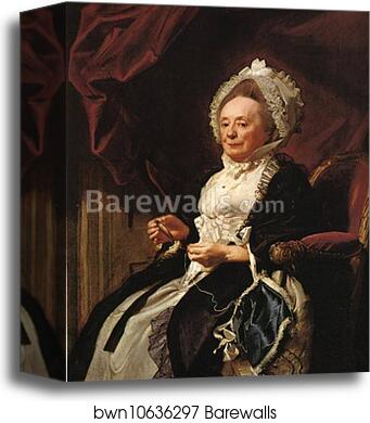Portrait of a Lady (Mrs. Seymor Fort) by John Singleton Copley, Canvas Print
