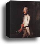 Portrait of George Augustus of Mecklenburg by Allan Ramsay, Canvas Print