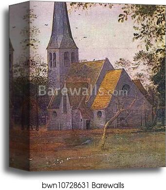 The Parable of the Blind. Detail by Pieter Bruegel The Elder, Canvas Print