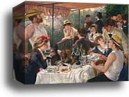 Luncheon of the Boating Party by Pierre-Auguste Renoir, Canvas Print