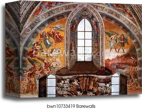 The Last Judgment by Luca Signorelli, Canvas Print