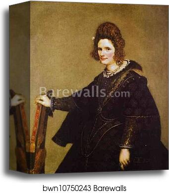 Portrait of a Lady by Diego Velázquez, Canvas Print