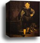 Portrait of Filippo Cattaneo, Son of Marchesa Elena Grimaldi by Sir Anthony Van Dyck, Canvas Print